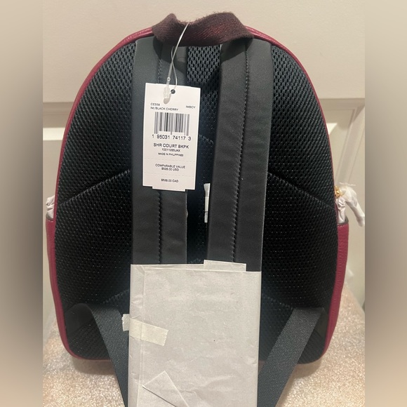 NWT Coach Court Backpack With Coach Motif - Picture 5 of 13